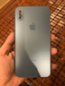 新爵 苹果x手机壳磨砂玻璃iphone xs max xr抗指纹镜头全包硅胶防摔超薄轻薄直角边 苹果xsmax【海军蓝】磨砂玻璃 实拍图