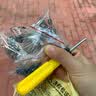 德将 锈钢明装老式简易木门拉手 工具箱拉手 不锈钢把手 3寸 实拍图