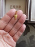 六福珠宝  足金步步高升竹子黄金吊坠挂坠不含项链送礼 计价 G01G0029DS 1.12克(含工费90元) 实拍图