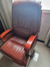 纽麦 老板椅 真皮电脑椅 按摩可躺皮质办公座椅子家用书房 总裁大班椅 10轮【精选牛皮】(颜色备注) 实拍图