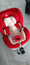 感恩西亚儿童安全座椅汽车用0-12岁360度旋转 车载婴儿宝宝安全座椅 西亚360度旋转/0-12岁/魅影红 实拍图