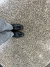 【发顺丰空运】上顿丹尼男鞋商务休闲正装皮鞋英伦隐形内增高6cm8cm大码47小码三接头牛津鞋新郎婚鞋 黑色 增高款 41 实拍图