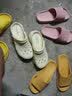 斯凯奇（Skechers）洞洞鞋女士夏季泡泡鞋厚底包头软底凉拖鞋百搭沙滩鞋 实拍图