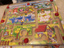 DHA迷宫玩具儿童磁性运笔迷宫玩具走珠男孩女孩互动游戏磁力套装 童话系列-小红帽 实拍图