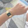 卡西欧（CASIO）手表 经典方块小金表时尚ins复古男表女表情侣表夜光电子表 LA680WGA-1BD 28mm表盘 实拍图