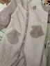 戴维贝拉（DAVE＆BELLA）婴儿睡衣新生儿连体衣男宝爬服女宝衣服0-3个月秋冬新款外出服 浅卡其【DB4237051】 73cm （建议身高66-73cm） 实拍图