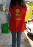 蓝之旺 志愿者马甲定制logo 工作服订制广告义工马夹男背心党员衣服定做 多口袋款红色 2XL 实拍图