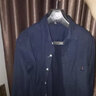 真维斯（Jeanswest）长袖衬衫男春秋季韩版潮流男款时尚外套百搭休闲衬衣男免烫 黑色长袖 L 【建议100-120斤】 实拍图