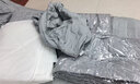 雅鹿美容床罩四件套 高档美容院床套按摩床罩单人批发床上用品 波浪条纹四件套灰色  方头185*70cm 实拍图