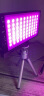 AMBITFUL K10摄影灯LED小型补光灯直播便携手持RGB外拍打光影视全彩特效短视频柔光灯 K10标配+小三角架 实拍图