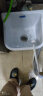 荣洁自动下水家用不脏手大洗拖把池陶瓷阳台台控小号卫生间方形拖布池 301号（长37宽33)手动下水 实拍图