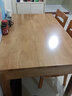 南之安 (顺丰速发)餐桌全实木餐桌椅组合6人长方小户型简约橡胶木长方桌 茶 色 1.3m *0.8 单独餐桌全实木 实拍图