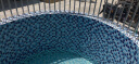 坚弓地中海 游泳池马赛克陶瓷图案制定蓝色 浴水池鱼池室外地砖景观池 三色浅蓝 工程款量大送货 30×30 晒单实拍图