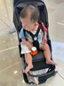 Bugaboo Ant系列博格步婴儿车脚踏板 正反三档可调节 推车配件 黑色 零部件 实拍图