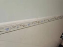 赣烁PVC橡胶线槽明装自粘明线线槽地面防踩家用电线压线条盒遮挡美化 纯净白（宽35MM / 1米） 实拍图