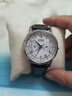 西铁城（CITIZEN）男表小蓝针光动能小牛皮表带三眼商务时尚休闲手表送礼 AO9000-06B【香港直邮】 实拍图