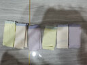 全棉时代女士抗菌纱布内裤中腰三角裤3条装 麦青+棉白+玉紫 165 实拍图
