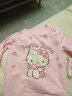 Hello Kitty女童内衣套装棉儿童秋衣套装秋冬秋衣秋裤家居服睡衣裤秋装 【春秋B款】粉色 56017 110cm 适合105-115cm 实拍图