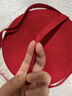 红带子布带条布条纯棉红色带子结婚喜庆用的绑带包边滚边纯棉织带 1.5cm红色人字带一盘(45米) 实拍图