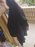 奈加图职业西装裤直筒女裤秋冬显瘦工作裤子蓝色长裤银行女士西服西裤女 黑色款裤子(春秋季) 常规 2XL 实拍图