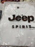 JEEP SPIRIT吉普短袖T恤男polo半袖新款男士夏季t恤衫商务休闲翻领上衣体恤纯 T118 深灰 4XL (170-190斤) 实拍图