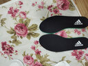 适配A·didas阿·迪达斯运动防臭减震透气原装男女通用吸汗软底鞋垫 黑色（平垫1双装） 40 实拍图