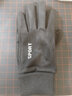 罗维利特麂皮绒手套男冬季加绒保暖薄款触屏半指露二指户外骑行跑步开车棉 麂皮绒全指-黑色 均码 实拍图