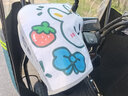 浪漫美西电动车防晒手把套夏季遮阳防水电瓶手套电车摩托车挡风护手罩薄款 【升级大手套】趴趴熊 实拍图