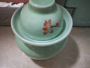 睿初泡菜坛子陶瓷家用咸菜腌菜杂粮腌鸡蛋罐子储物密封罐泡菜罐子 影青荷趣 1.2斤装 实拍图