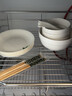 景航碗碟套装18头陶瓷器餐具盘碟子家用吃饭碗具情侣碗筷简约组合套餐 （18件百合面碗升级版）4碗4碟4勺4筷2面碗 实拍图