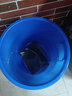 易逗垃圾桶大号加厚商用酒店户外厨房工业环卫大容量带盖无盖家用水桶 100L加厚蓝色有盖 实拍图
