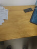柔润实木转角书桌卧室拐角写字桌L型台式电脑桌学生家用学习办公桌 单桌长140宽60高75转角边长120cm 实拍图