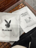 花花公子（PLAYBOY）男士内裤男纯棉10A抑菌四角短裤头裤衩宽松男式运动大码棉平角裤 【高支新疆棉+10A桑蚕丝抑菌】 浅灰+品蓝+铁灰 3条 L （推荐100-120斤） 实拍图