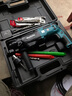 makita 牧田三用多功能电锤电镐电钻M8701B家用轻型电锤四坑圆柄两公斤电动工具 M8701B塑箱三功能专业套餐 实拍图