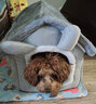 迪普尔 狗窝冬季猫窝秋冬天可拆洗封闭式法斗保暖房子狗屋泰迪小型犬* M-适合13斤内 * 实拍图