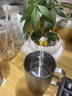 CCKO水杯 316不锈钢双层茶杯防烫隔热水杯带把手双层咖啡杯泡茶杯子 400ml不锈钢双层杯（无盖） 实拍图
