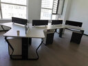 百媛创意办公桌椅组合6人位简约职员办公桌 3人位电脑桌5人办公桌子 3人位 实拍图