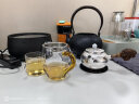 龙颜堂 电陶炉煮茶器日本铁壶专用静音玻璃煮茶炉烧水茶壶家用小型套装 宝珠+圆满电陶炉 晒单实拍图