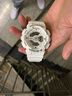 卡西欧【送礼推荐】手表g-shock黑金多功能防震防水运动男表情人节礼物 GA-110MW-7A 白色 实拍图