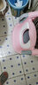Joying Baby儿童坐便器辅助器马桶梯椅女宝宝小孩男孩厕所马桶架盖婴儿座垫圈 阶梯式座便器 粉色 硬垫款 实拍图