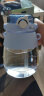 壹滴水大容量水杯女运动水壶儿童耐高温吸管夏季杯子大肚杯 天空蓝 实拍图
