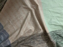 艾薇床单单件学生宿舍被单男士水洗棉单人床单夏季 条纹时代 180*230cm 实拍图
