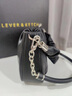 CLEVER & KETCH包包女包2025新款单肩包斜挎轻奢女包链条包生日礼物情人节送女友 黑色 实拍图