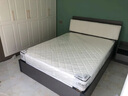 柯钥 床榻榻米1.8米双人床1.5米成人主卧出租房经济型高箱储物床 高箱储物床-单床【布纹灰】 现货速发 1200mm*2000mm箱框结构 实拍图