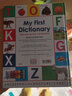 微瑕品 介意慎拍 DK 我的第一本字典 My First Dictionary 少儿科普百科大词典 全彩英文原版精装 初阶图画词典 插图字典 5-12岁 实拍图