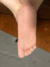 杜威克 瑜伽袜子硅胶防滑袜练功舒适按摩女士五指袜耐磨运动袜透气吸汗 粉色 实拍图