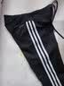 adidas阿迪达斯官网女装跑步运动加厚紧身裤CZ8095 黑色/白 A/S 实拍图