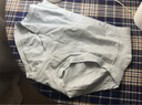 QIANLEE新疆长绒棉内裤女士纯棉裆抗菌透气女生短裤高腰包臀大码胖mm底裤 浅肤+裸肤+浅灰蓝+青绿 L 实拍图