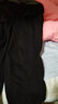 利郎官方轻时尚休闲长裤男中腰小脚新款针织休闲裤男轻商务通勤裤子男 凉感抗UV-黑色长裤(A5XXK001) 33 (175/84A) 实拍图