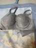 爱慕（Aimer）内衣女聚拢大罩杯侧收副乳轻塑调整型美背大码A-E杯可穿文胸胸罩 灰色 85C 实拍图